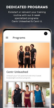 Descargar Centr: Personal Training App Salud y estado fisico para Android captura de pantalla 3