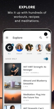 Descargar Centr: Personal Training App Salud y estado fisico para Android captura de pantalla 6