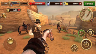 Descargar Pistola de combate del oeste Juegos de acción para Android captura de pantalla 7