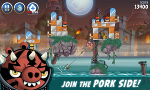 Descargar Angry Birds Star Wars II Arcada para Android captura de pantalla 2