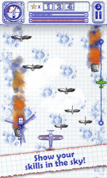 Descargar Doodle Planes Juegos de acción para Android captura de pantalla 7