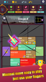Descargar Minimal Dungeon RPG: Despertar Juegos de rol para Android captura de pantalla 6