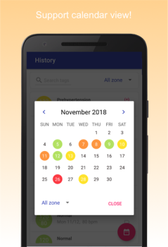 Descargar Registro de presión arterial Salud y estado fisico para Android captura de pantalla 3