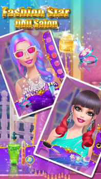 Descargar Doll Makeover Salon Juegos casuales para Android captura de pantalla 3