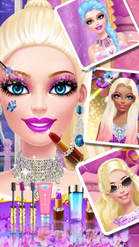 Descargar Doll Makeover Salon Juegos casuales para Android captura de pantalla 4