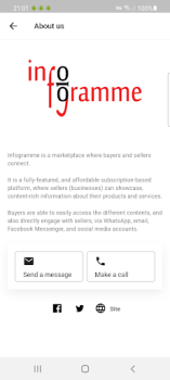 Descargar Infogramme Negocio para Android captura de pantalla 5