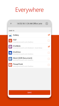 Descargar Microsoft Lens - PDF Scanner Trabajo para Android captura de pantalla 5