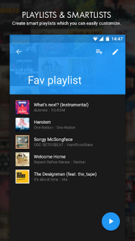 Descargar n7player Reproductor de Música Música y audio para Android captura de pantalla 4