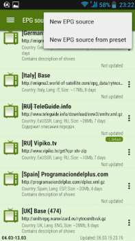 Descargar LAZY IPTV Editores y reproductores de video para Android captura de pantalla 6