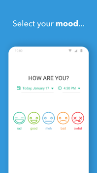 Descargar Daylio Diario, Agenda, Ánimos Estilo de vida para Android captura de pantalla 2