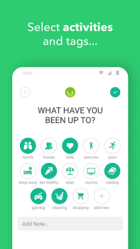 Descargar Daylio Diario, Agenda, Ánimos Estilo de vida para Android captura de pantalla 3