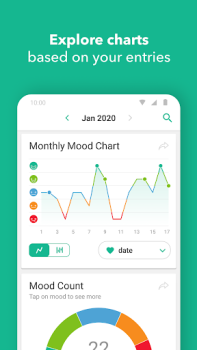 Descargar Daylio Diario, Agenda, Ánimos Estilo de vida para Android captura de pantalla 5