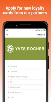 Descargar VirtualCards-Loyalty Cards Compras para Android captura de pantalla 3