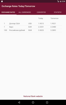 Descargar РБ информер Finanzas para Android captura de pantalla 4