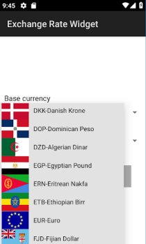 Descargar Cambio de Tasa Widget Finanzas para Android captura de pantalla 3