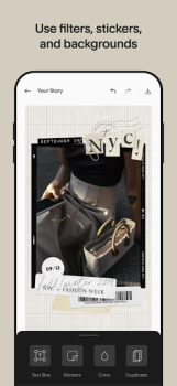 Descargar Unfold: Story & Collage Maker Arte y Diseño para Android captura de pantalla 7