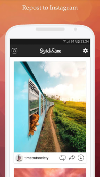 Descargar QuickSave for Instagram Foto para Android captura de pantalla 2