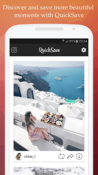 Descargar QuickSave for Instagram Foto para Android captura de pantalla 6
