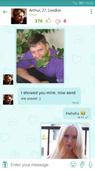 Descargar Flirtogram: dating, chat Social para Android captura de pantalla 3