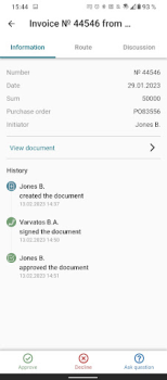 Descargar docuForce Negocio para Android captura de pantalla 5