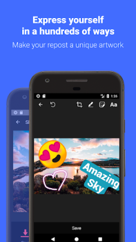 Descargar Reposter para Instagram: desca Social para Android captura de pantalla 2