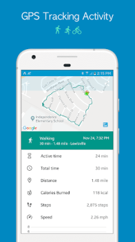 Descargar Podómetro Accupedo Salud y estado fisico para Android captura de pantalla 2