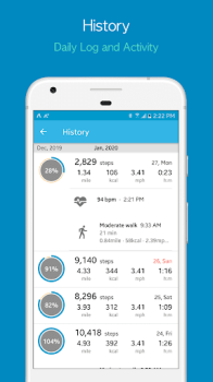 Descargar Podómetro Accupedo Salud y estado fisico para Android captura de pantalla 5