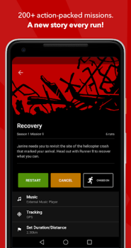 Descargar ZRX: Zombies Run + Marvel Move Salud y estado fisico para Android captura de pantalla 2