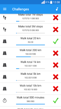 Descargar Podómetro - Contador de Pasos Salud y estado fisico para Android captura de pantalla 7