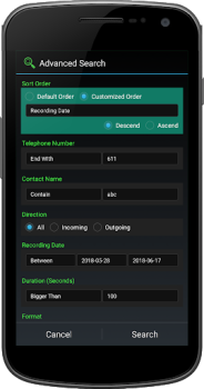 Descargar Call Recorder (No Ads) Herramientas para Android captura de pantalla 4