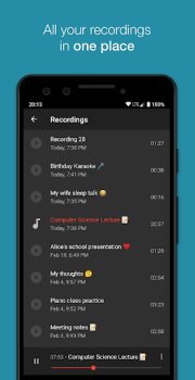Descargar Smart Voice Recorder Herramientas para Android captura de pantalla 6
