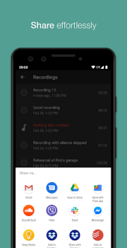 Descargar Smart Voice Recorder Herramientas para Android captura de pantalla 7