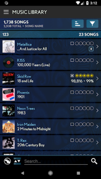 Descargar Rock Band Companion Música para Android captura de pantalla 6
