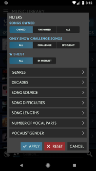 Descargar Rock Band Companion Música para Android captura de pantalla 7