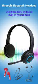 Descargar Earbuds Voice Recorder Música y audio para Android captura de pantalla 2
