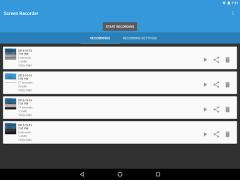 Descargar Riv Screen Recorder Editores y reproductores de video para Android captura de pantalla 6