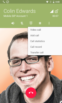 Descargar Zoiper IAX SIP VOIP Softphone Comunicación para Android captura de pantalla 3