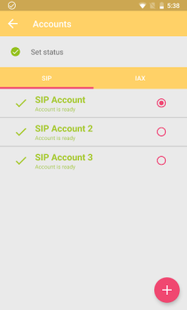 Descargar Zoiper IAX SIP VOIP Softphone Comunicación para Android captura de pantalla 7