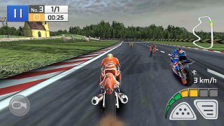 Descargar Carreras Reales en Moto 3D Raza para Android captura de pantalla 4