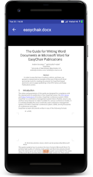 Descargar Docx Reader - Office Reader Trabajo para Android captura de pantalla 3