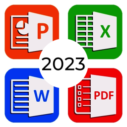 Logotipo Office Document Reader - Docx, PDF, XLSX, PPT, TXT