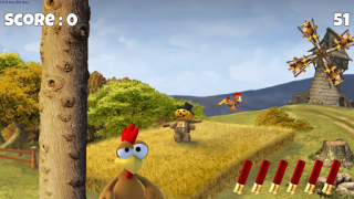Descargar Moorhuhn - Crazy Chicken Remak Arcada para Android captura de pantalla 3