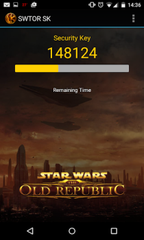 Descargar The Old Republic™ Security Key Herramientas para Android captura de pantalla 2