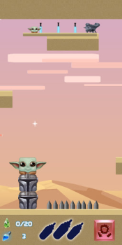 Descargar Baby Yoda: New Cyber Casual Adventures Aventuras para Android captura de pantalla 5