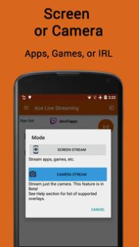 Descargar Ace Live Streaming Herramientas para Android captura de pantalla 3