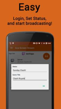 Descargar Ace Live Streaming Herramientas para Android captura de pantalla 4