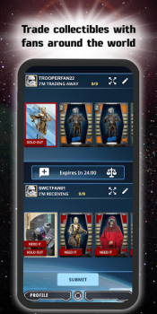 Descargar Star Wars Card Trader de Topps Entretenimiento para Android captura de pantalla 2