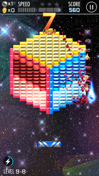 Descargar Astroball - Destructor de Ladrillos (Sin Anuncios) Arcada para Android captura de pantalla 5