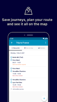 Descargar Eurail/Interrail Rail Planner Mapas y navegación para Android captura de pantalla 4