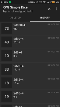 Descargar RPG Simple Dice Herramientas para Android captura de pantalla 3